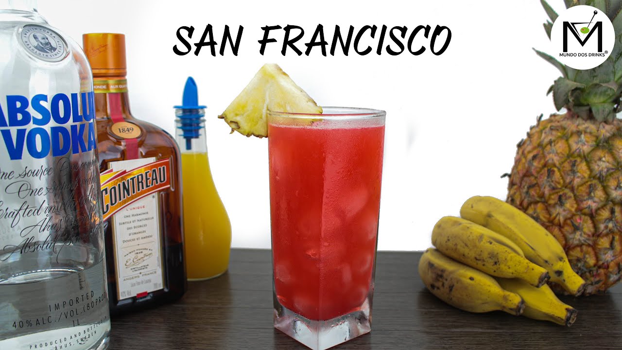 COMO FAZER O DRINK SAN FRANCISCO YouTube