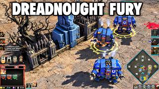 Absolute CHAOS! Ultramarines Dreadnoughts vs Eldar | Warhammer 40K