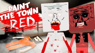 КАК ОСТАНОВИТЬ SCP? СКРОМНИК SCP 096 И СТАРИК SCP 106 ПРИШЛИ УБИВАТЬ! УГАР В PAINT THE TOWN RED