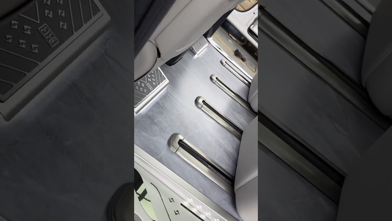 Aircraft-Grade Aluminum Alloy Floor with Realistic Marble Pattern 