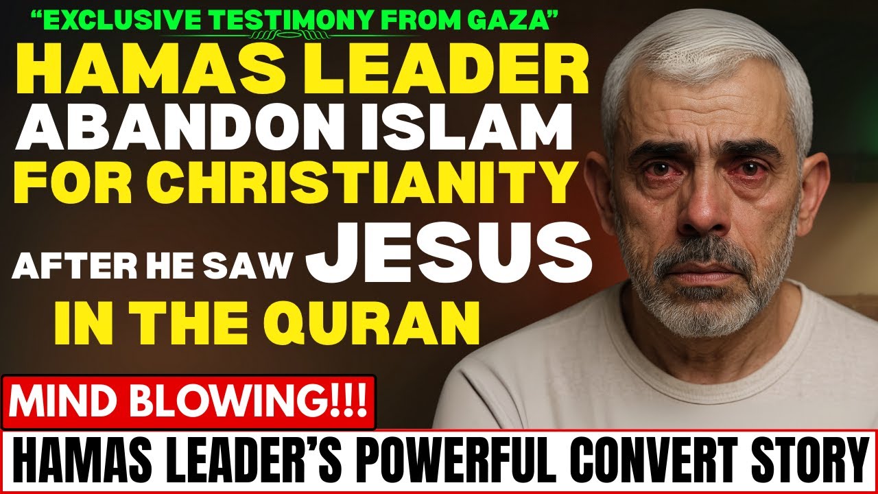 Hamas Leader Abandons Islam for Christianity After 60 Years – I Saw Jesus  (Isa) in the Quran!
