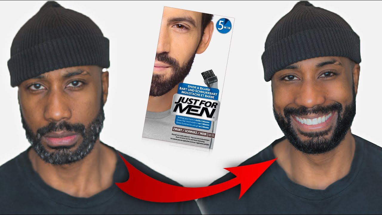 COMMENT AVOIR UNE BARBE SANS POILS GRIS ET PLUS DENSE - YouTube