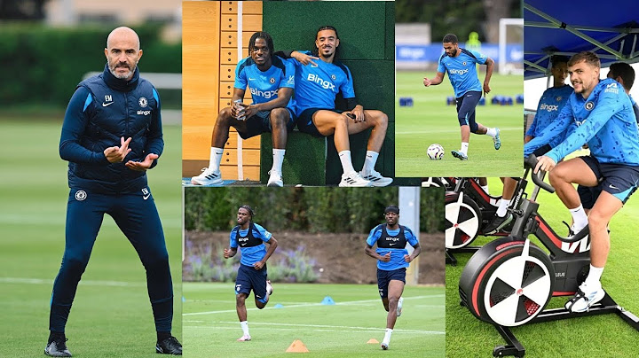 FIRST TRAINING ✅✅ Enzo Maresca First PRESEASON Training At Chelsea