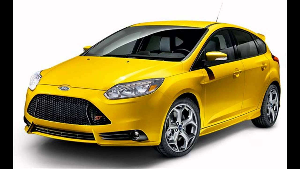 Ford Fiesta желтая