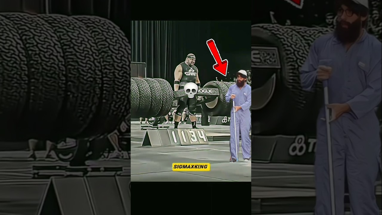 Анатоли, профессиональный пауэрлифтер весом 550 кг. 