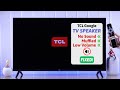 Fix TCL Google TV No Sound 