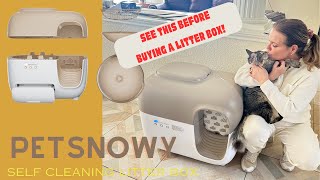 MustWatch: Lucy's Detailed PetSnowy Litter Box Experience