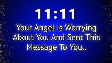 🕊11:11✨️Je engel maakt zich zorgen om je en heeft dit naar je gestuurd