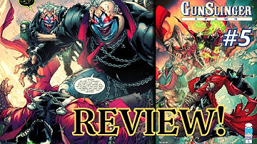 Gunslinger Spawn issue #5 REVIEW | Action All the Way as Gunslinger & Clown Fight Again!