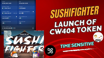 DojoSwap Surges SushiFighter Launchpad Today! Airdrops & More! 🪂