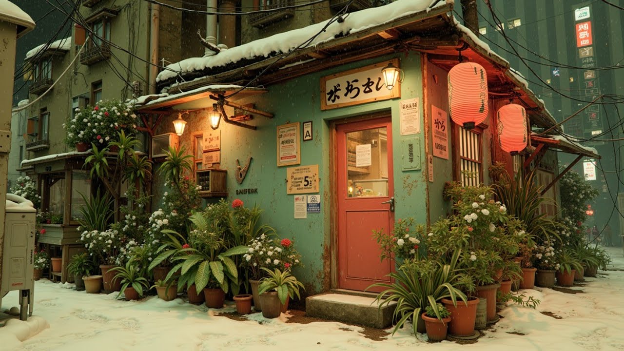 Chinese Lofi Dream ~ Зимние расслабляющие биты для дождливых ночей и уютной учебы