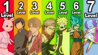 The 7 Levels of Anime Power Scaling