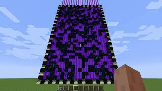 nether and end portal in one