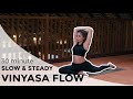 Vinyasa flow yoga for morning slow and steady vinyasa flow  jahnavi patwardhan