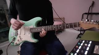 Gymnopedie No. 1 - Erik Satie (electric guitar reverb delay)