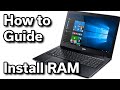 System RAM Upgrade - Acer Aspire E15 - $550 Windows Laptop