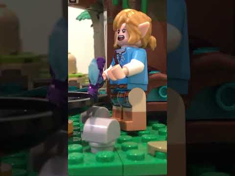#legostopmotion #legendofzeldabotw