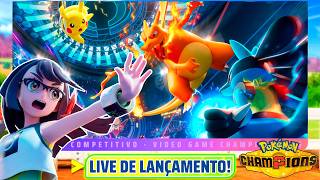 PRIMEIRA HORA DE GAMEPLAY DO NOVO JOGO POKÉMON CHAMPIONS !!