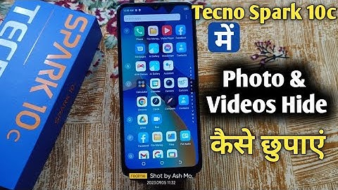 How To Hide Photo in Tecno Spark 10c | Tecno Spark 10c में Photo & Videos कैसे छुपाएं