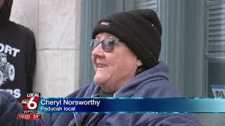 Paducah residents face difficulties navigating icy walkways