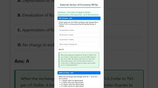 Concepts of Appreciation, Depreciation, Devaluation, and Revaluation