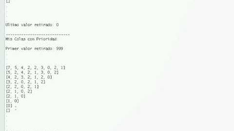 Hoja 5: Colas con Prioridad