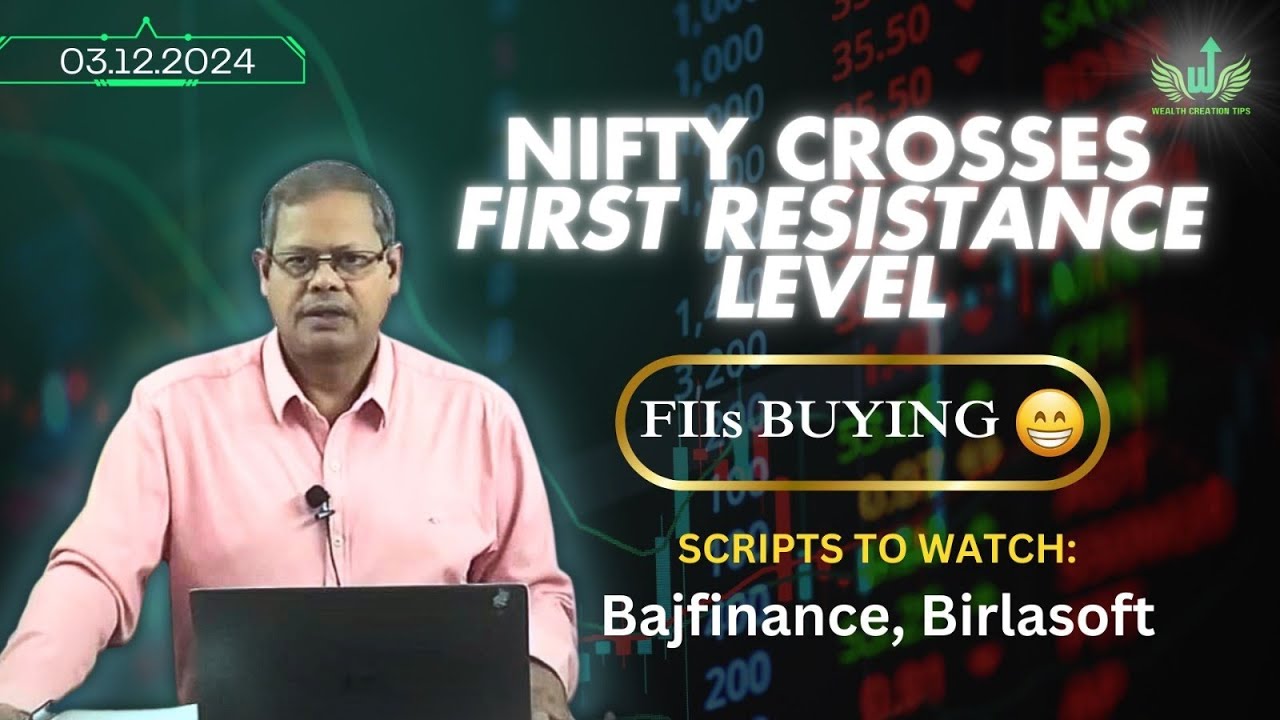 Dec 3 Cool Recovery But Nifty Reached Resistance Level, Scrips to Watch