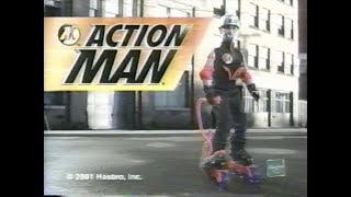 Action Man Action Figure with Inline Skates Commercial from 2001