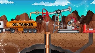 Petroleum Mining Factory Build - Gasoline Hunt Oil Tycoon Sim - Fun Games For Boys screenshot 2
