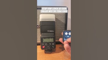 Setup your Godox X3 flash trigger in 2 minutes to fire a TT350 flash #godox #x3 #flash #photography