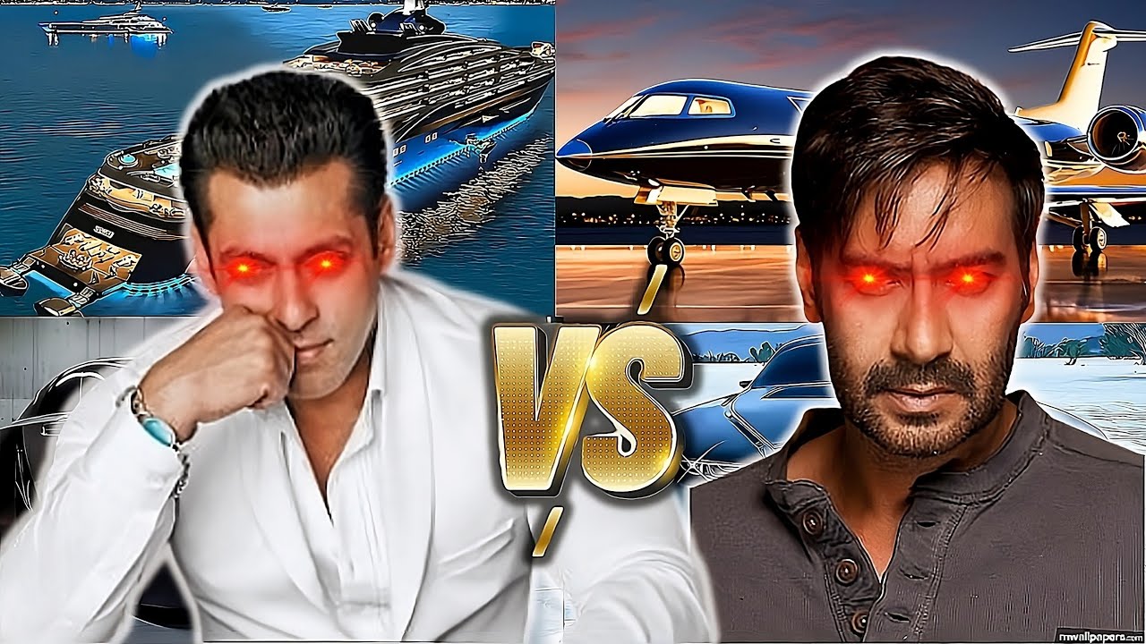Salman Khan VS Ajay Devgan Comparison, Lifestyle, Net worth, Films, Age, Cars, Biography