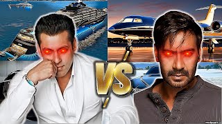 Salman Khan VS Ajay Devgan Comparison, Lifestyle, Net worth, Films, Age, Cars, Biography Wealth
