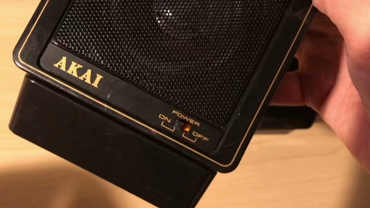 Vintage AKAI SX-R3 speaker set review