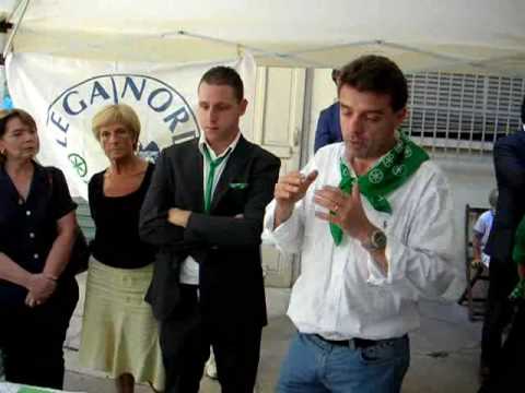 Inauguraz sede lega Con L'ON. Roberto Cota Federic...