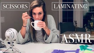 [ASMR] Teacher Prep - Cutting Paper - Laminating (No talking)