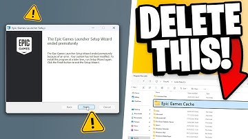 How To Fix Epic Games Launcher Setup Wizard Ended Prematurely - TWO WORKING SOLUTIONS!