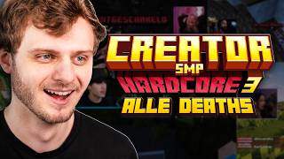 Respond to all CreatorSMP Hardcore S3 deaths