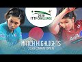 Hitomi Sato Vs Honoka Hashimoto 2020 ITTF Oman Open Highlights 1 2 Hitomi Sato Vs Honoka Hashimoto 2020 ITTF Oman Open Highlights 1 2