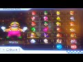 Mario kart wii  all characters and vehicles unlocked  all character selection sounds  4k60fps