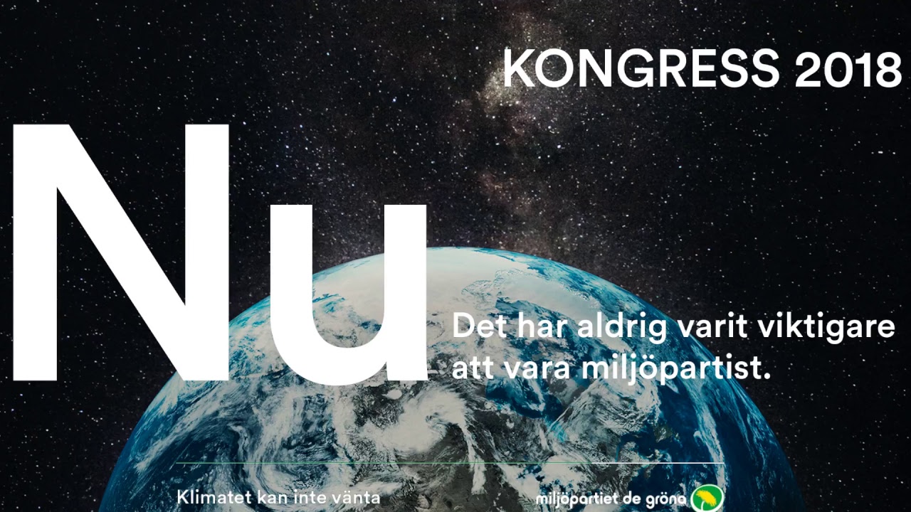 Kongress 2018 - Nu. Klimatet kan inte vänta: söndag