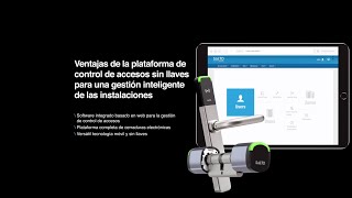 Cilindro SALTO Neo - Control de accesos inteligente sin cables