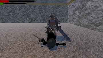 Unity 3D RPG - "Iris, the chrome knight" - Combat update 2