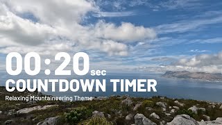 Famous 20-Second Nature Countdown Timer 🍃 | Hiking Sounds with Temperature & Location Profile