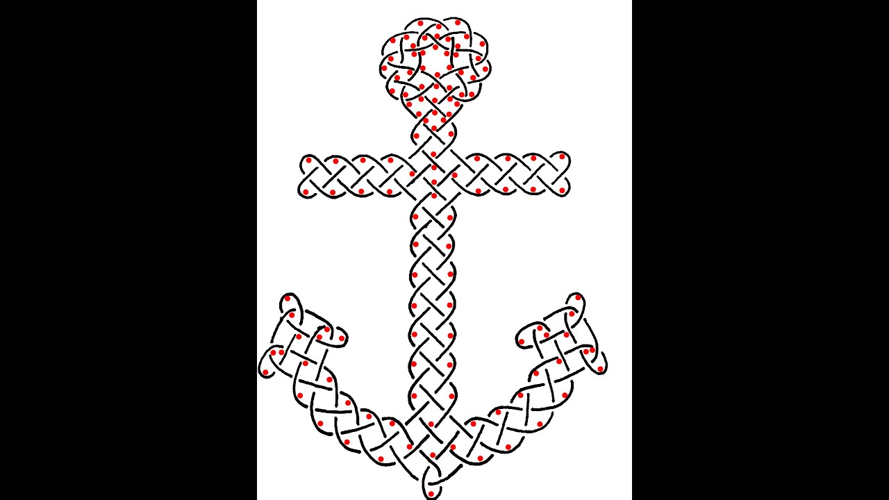 Anchor Rope Pattern 1 - YouTube
