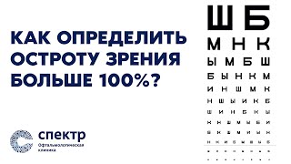 Как определить 100% остроту зрения? Бывает ли зоркость 150%? Как узнать? Проверьте себя.