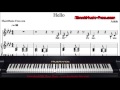 Hello Sheet Music Adele Download Hello Piano Sheet Music