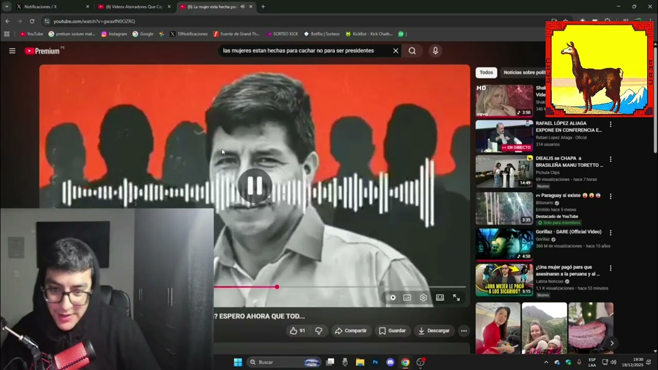 GOBLINCIANO REACCIONA AL MENSAJE DE PEDRO CASTILLO 