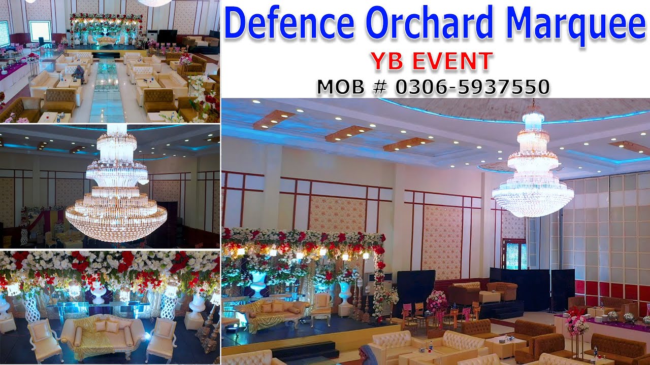 Defence Orchard Marquee | Barat Event | YB EVENT - YouTube