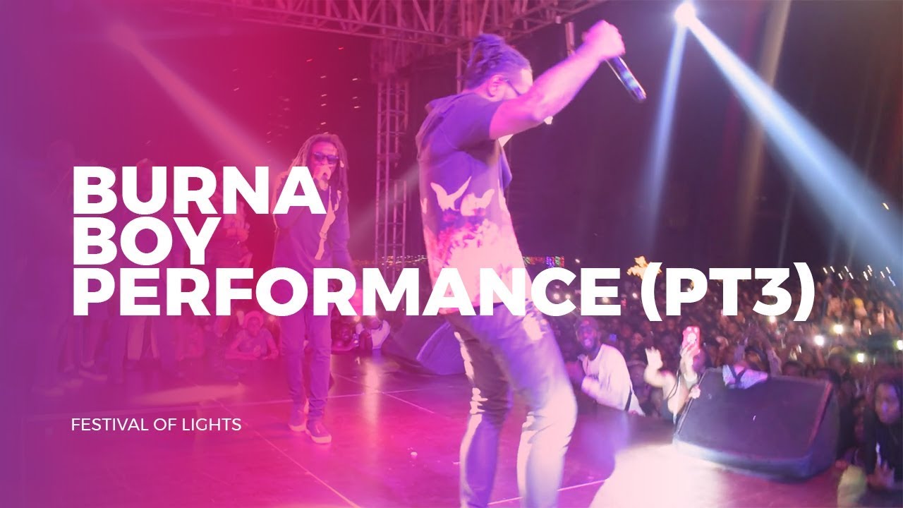 BURNA BOY - HEAVENS GATE ( LIVE PERFORMANCE )