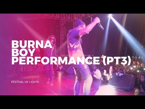 BURNA BOY HEAVENS GATE LIVE PERFORMANCE 